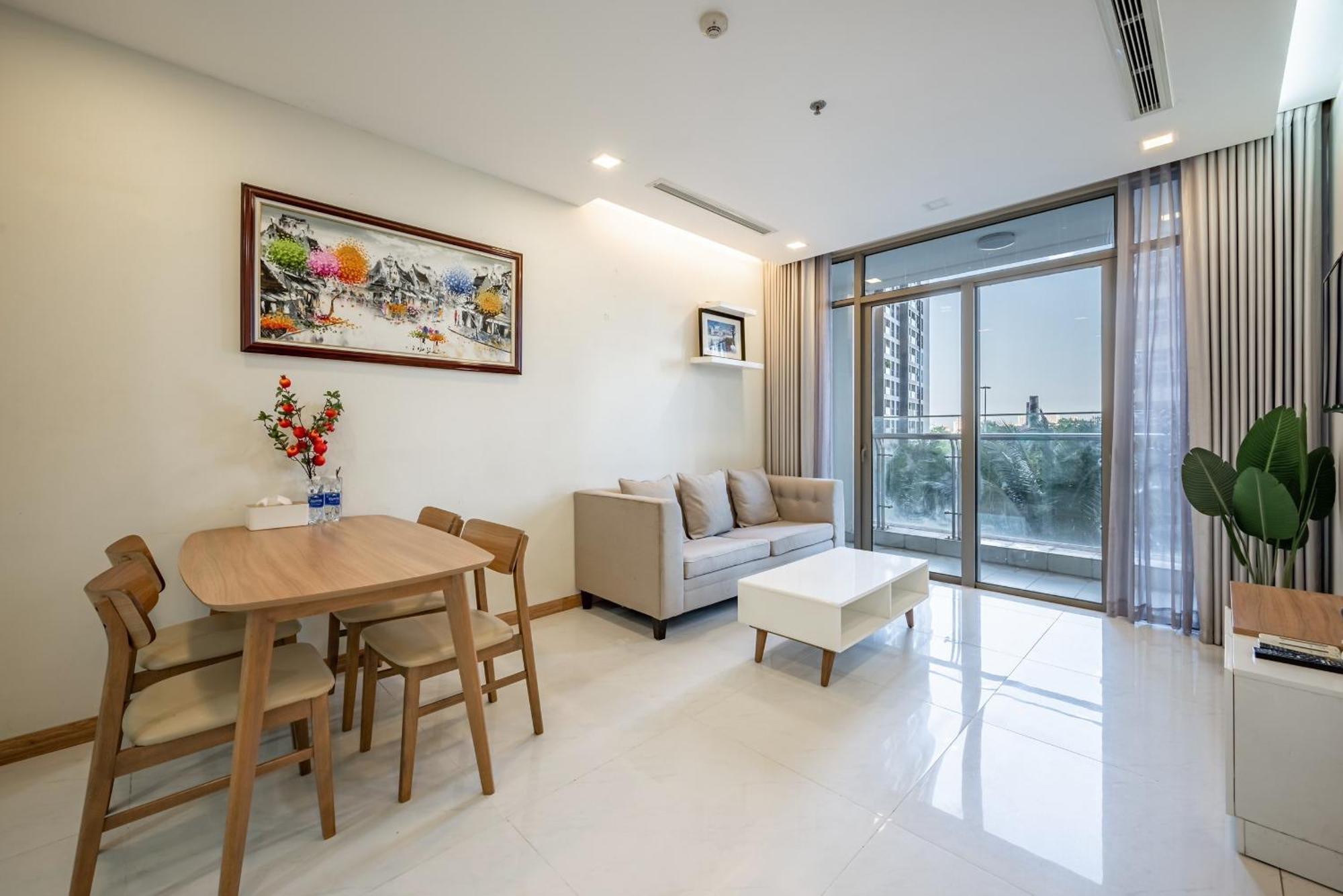 Luxury Apartment At Vinhomes Central Park Ho Či Minovo Město Exteriér fotografie
