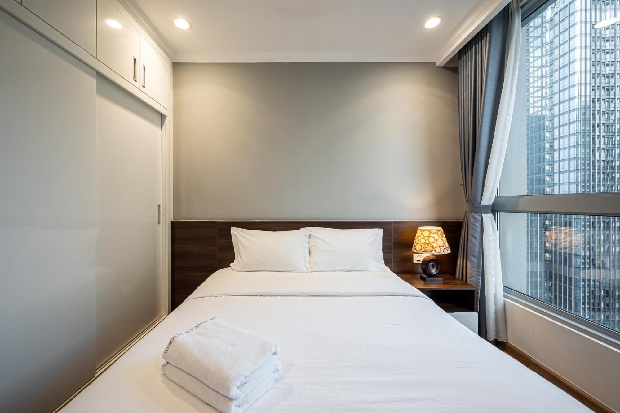 Luxury Apartment At Vinhomes Central Park Ho Či Minovo Město Exteriér fotografie