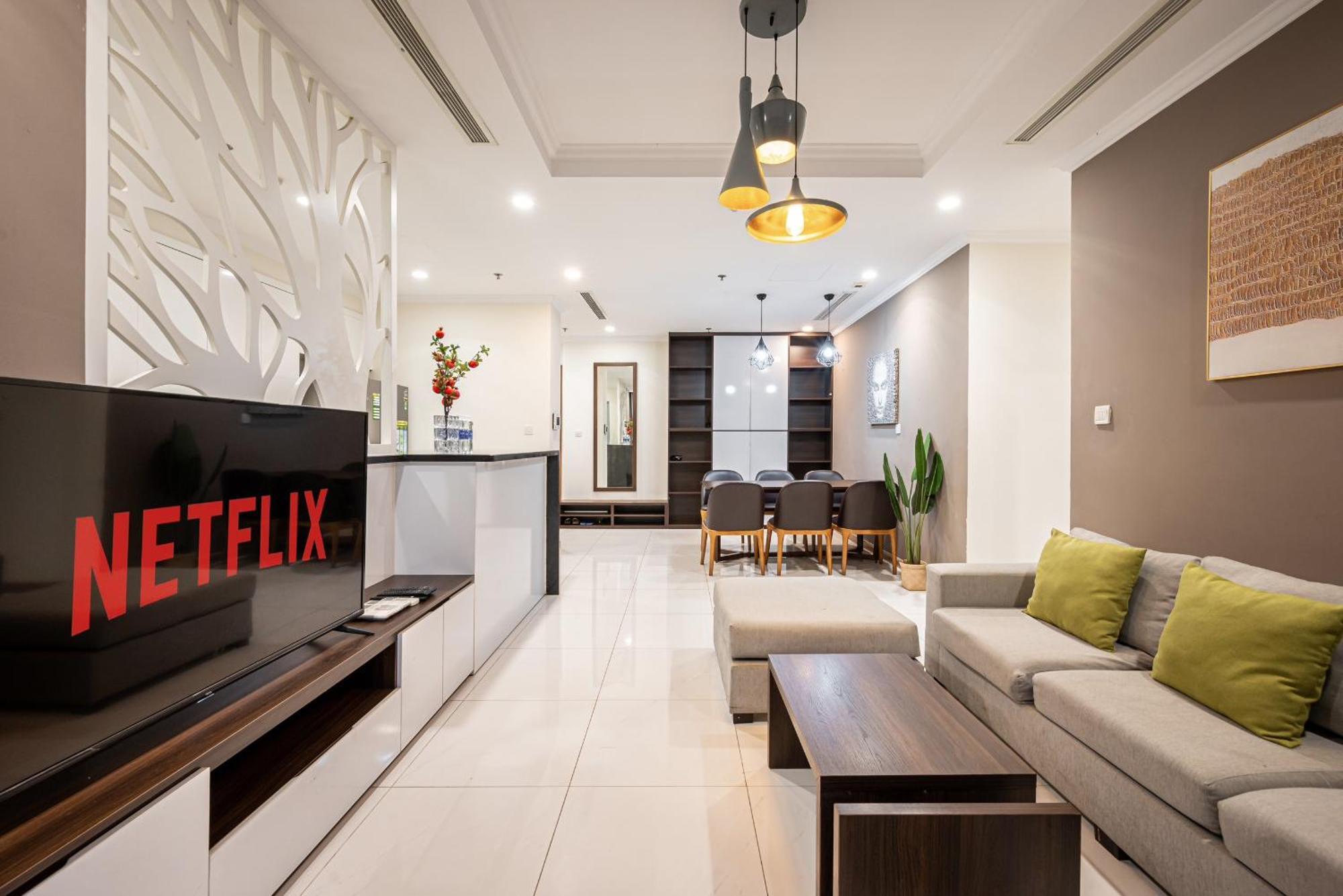 Luxury Apartment At Vinhomes Central Park Ho Či Minovo Město Exteriér fotografie