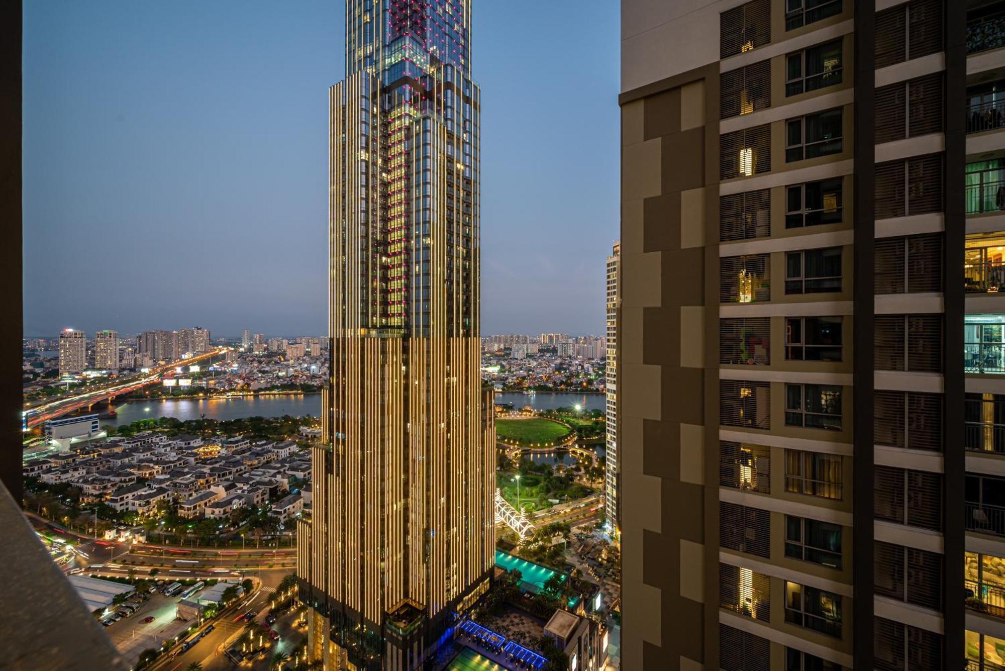 Luxury Apartment At Vinhomes Central Park Ho Či Minovo Město Exteriér fotografie