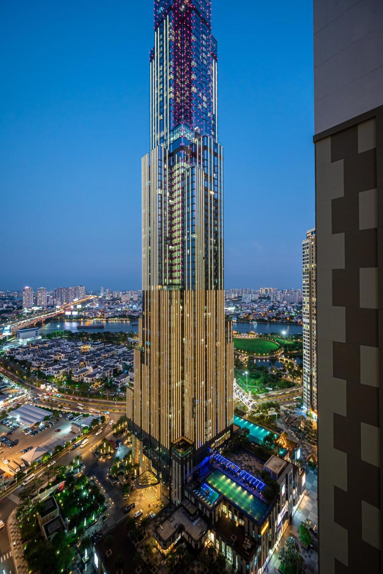Luxury Apartment At Vinhomes Central Park Ho Či Minovo Město Exteriér fotografie
