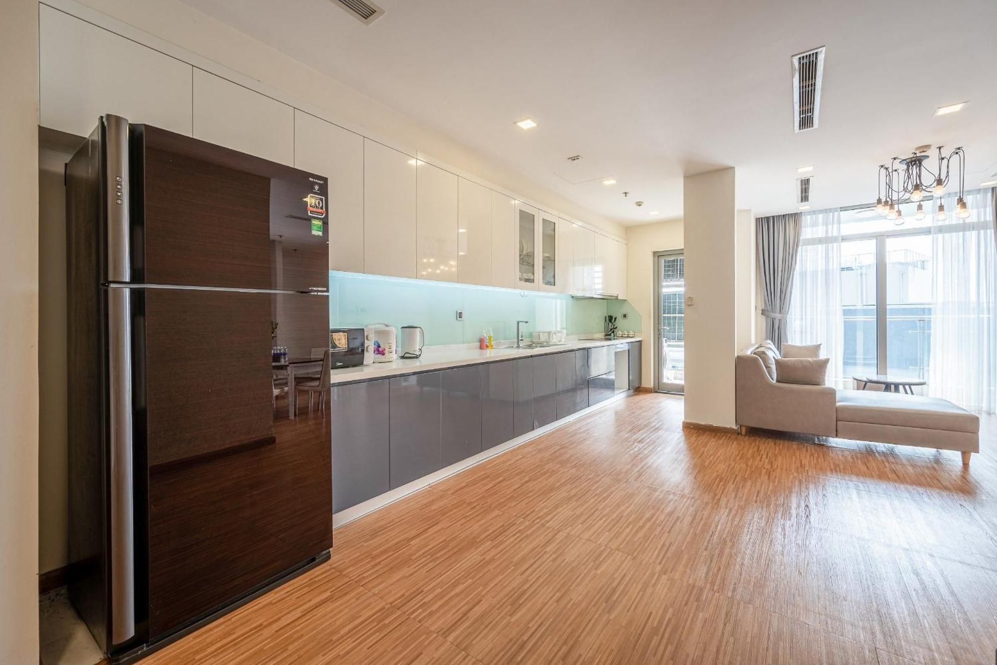 Luxury Apartment At Vinhomes Central Park Ho Či Minovo Město Exteriér fotografie