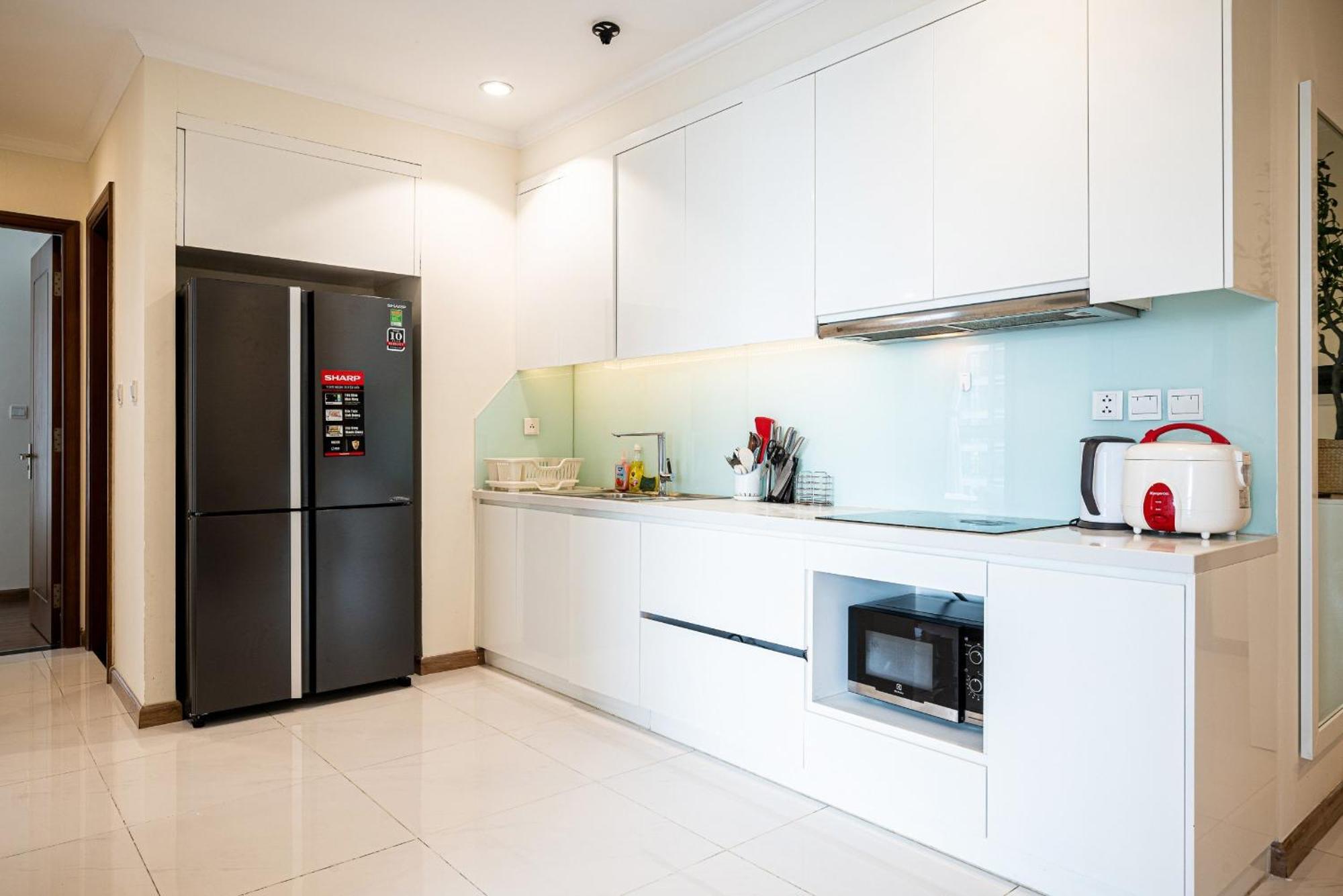 Luxury Apartment At Vinhomes Central Park Ho Či Minovo Město Exteriér fotografie