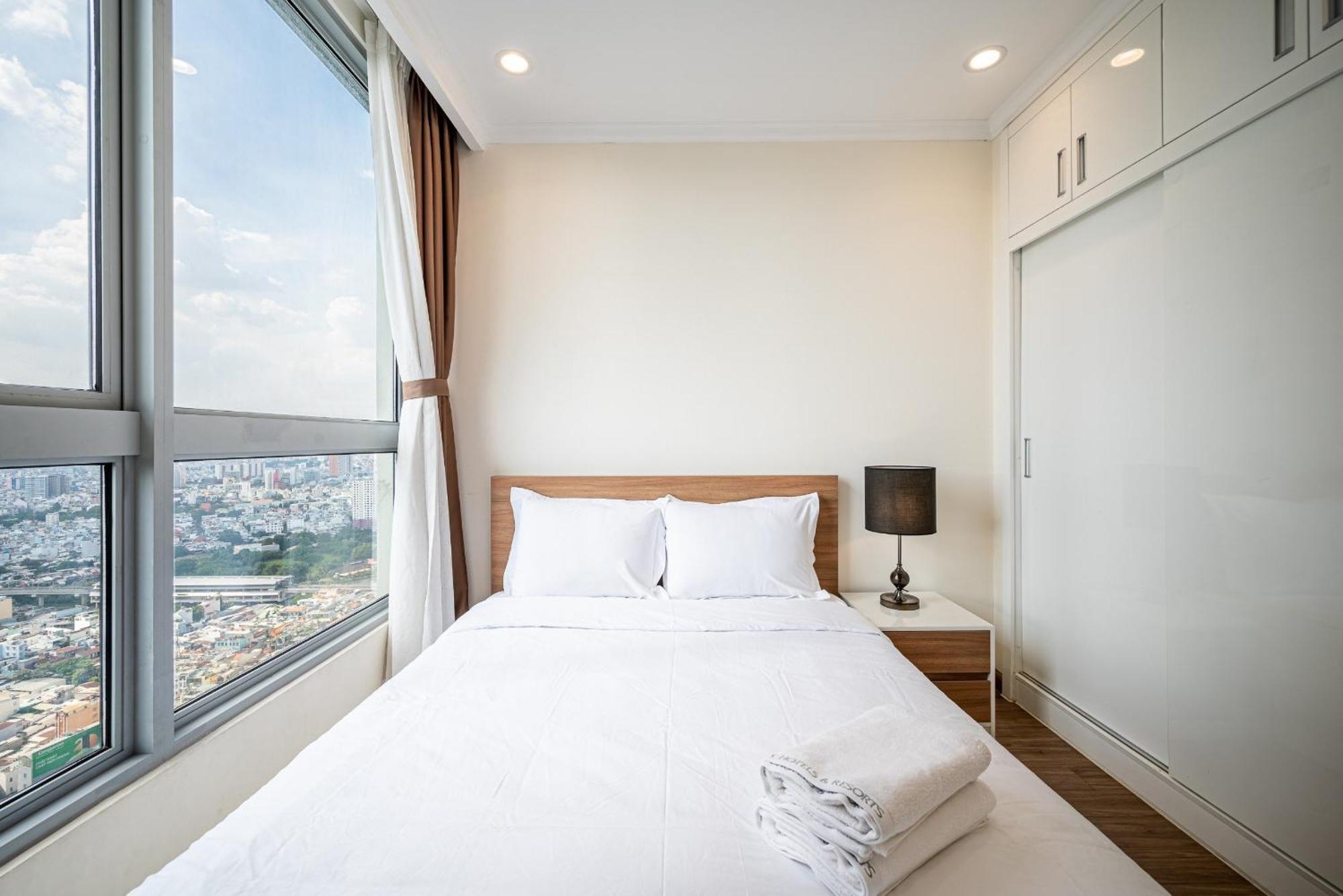 Luxury Apartment At Vinhomes Central Park Ho Či Minovo Město Exteriér fotografie