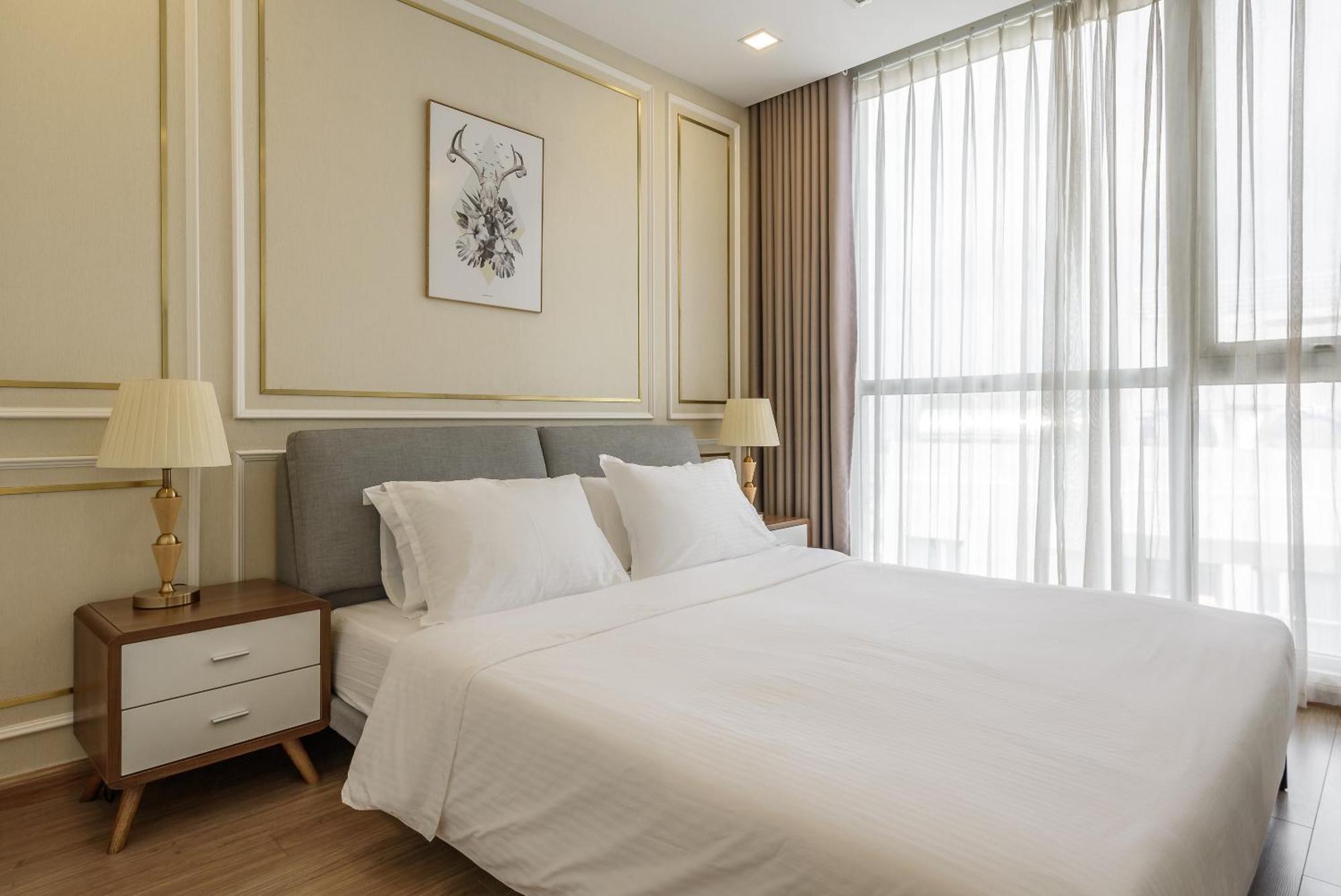 Luxury Apartment At Vinhomes Central Park Ho Či Minovo Město Exteriér fotografie