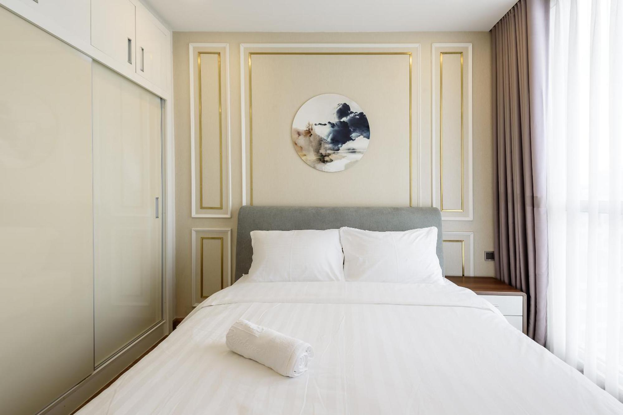 Luxury Apartment At Vinhomes Central Park Ho Či Minovo Město Exteriér fotografie