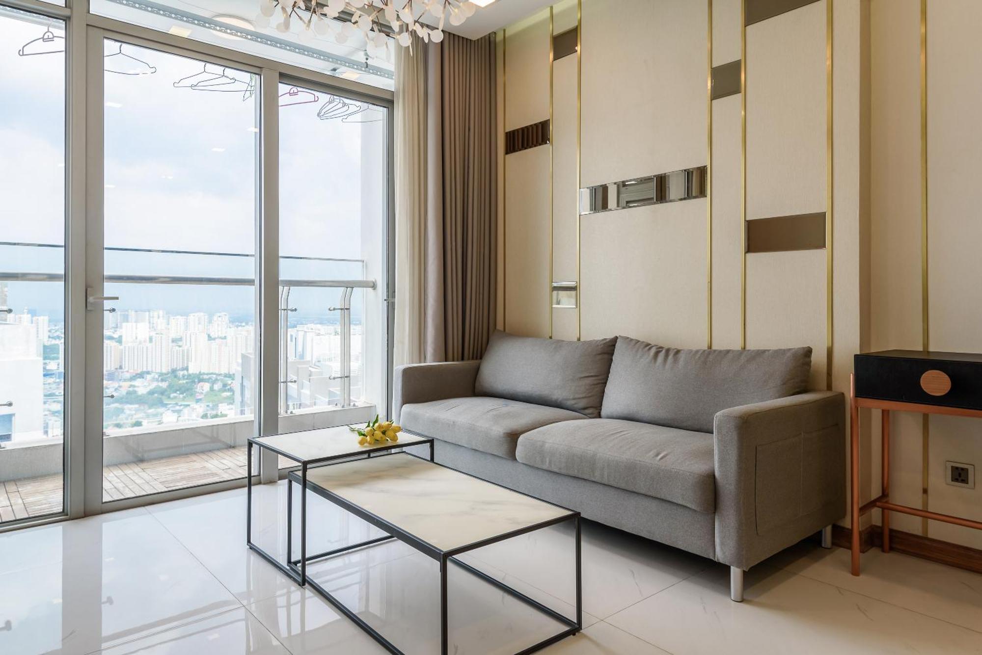 Luxury Apartment At Vinhomes Central Park Ho Či Minovo Město Exteriér fotografie