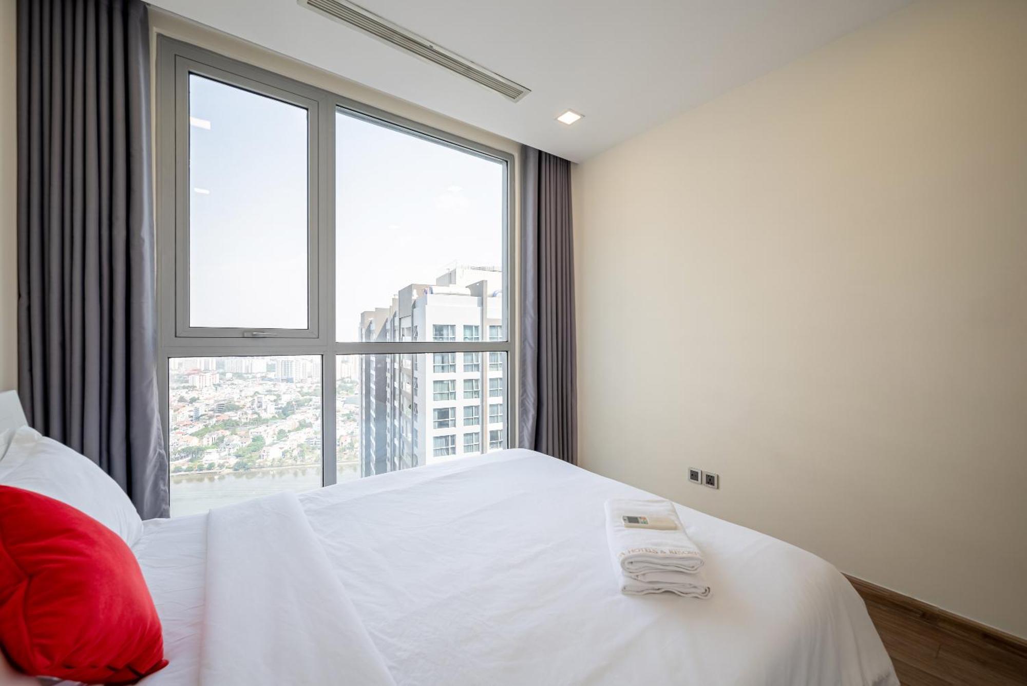 Luxury Apartment At Vinhomes Central Park Ho Či Minovo Město Exteriér fotografie