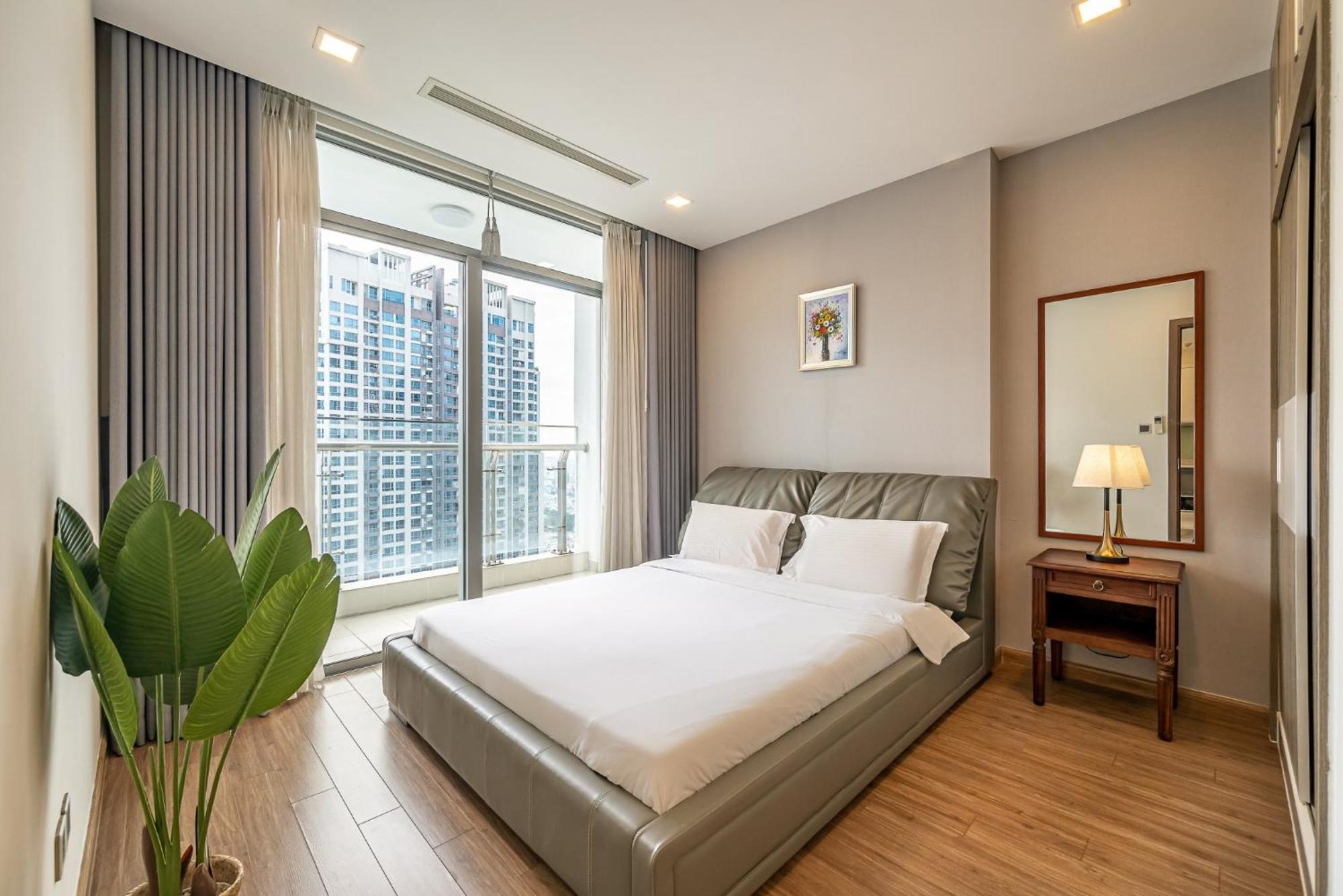 Luxury Apartment At Vinhomes Central Park Ho Či Minovo Město Exteriér fotografie