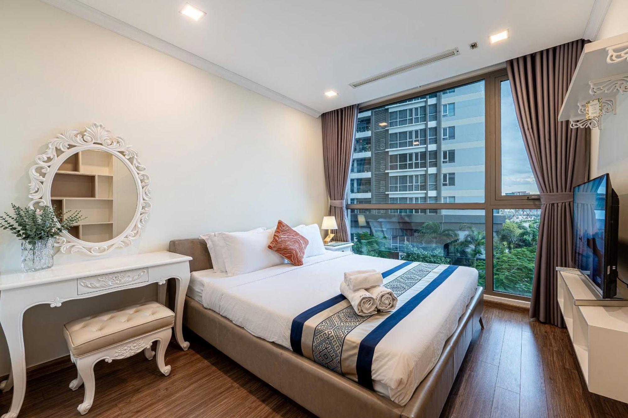 Luxury Apartment At Vinhomes Central Park Ho Či Minovo Město Exteriér fotografie