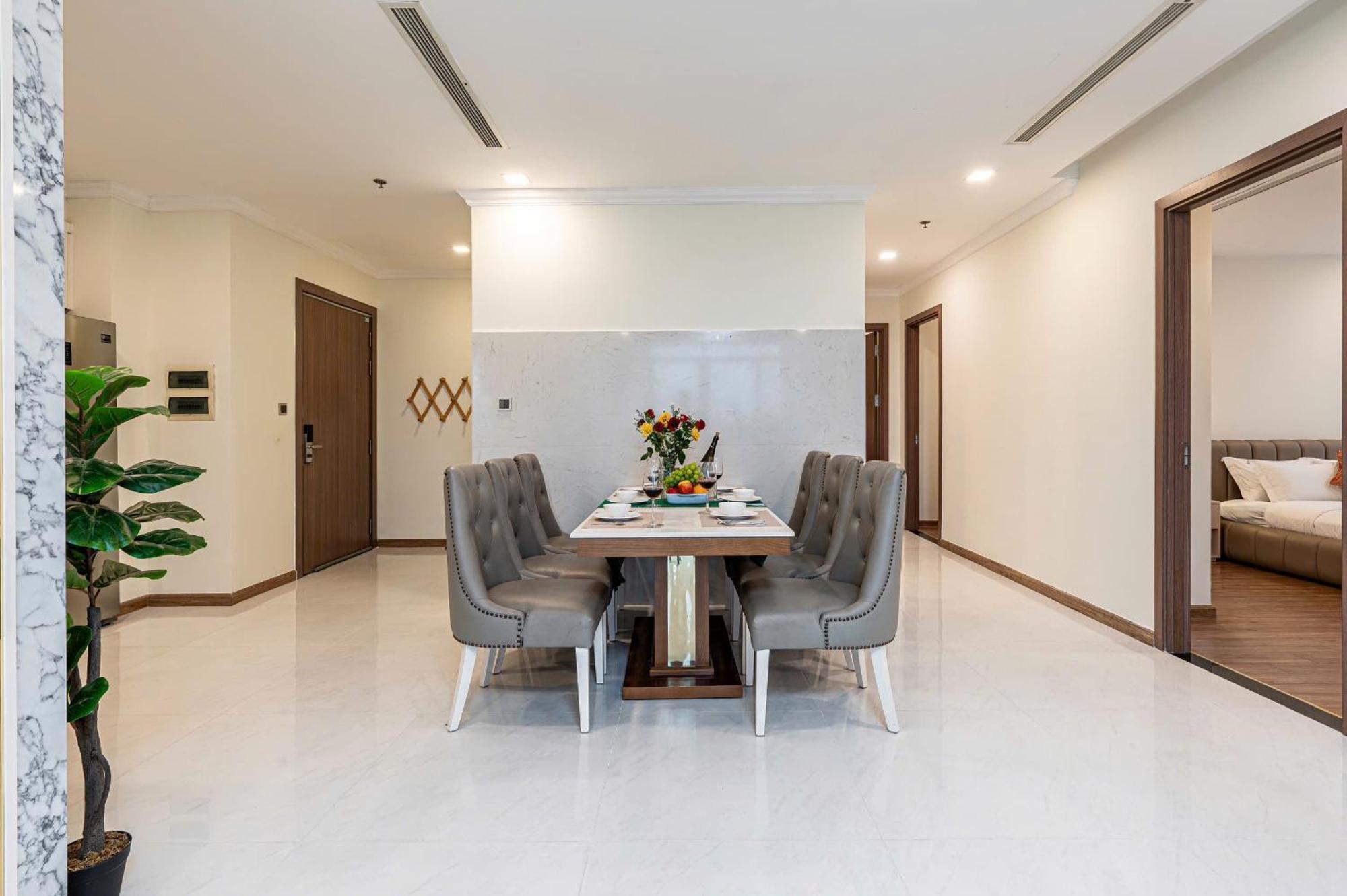 Luxury Apartment At Vinhomes Central Park Ho Či Minovo Město Exteriér fotografie