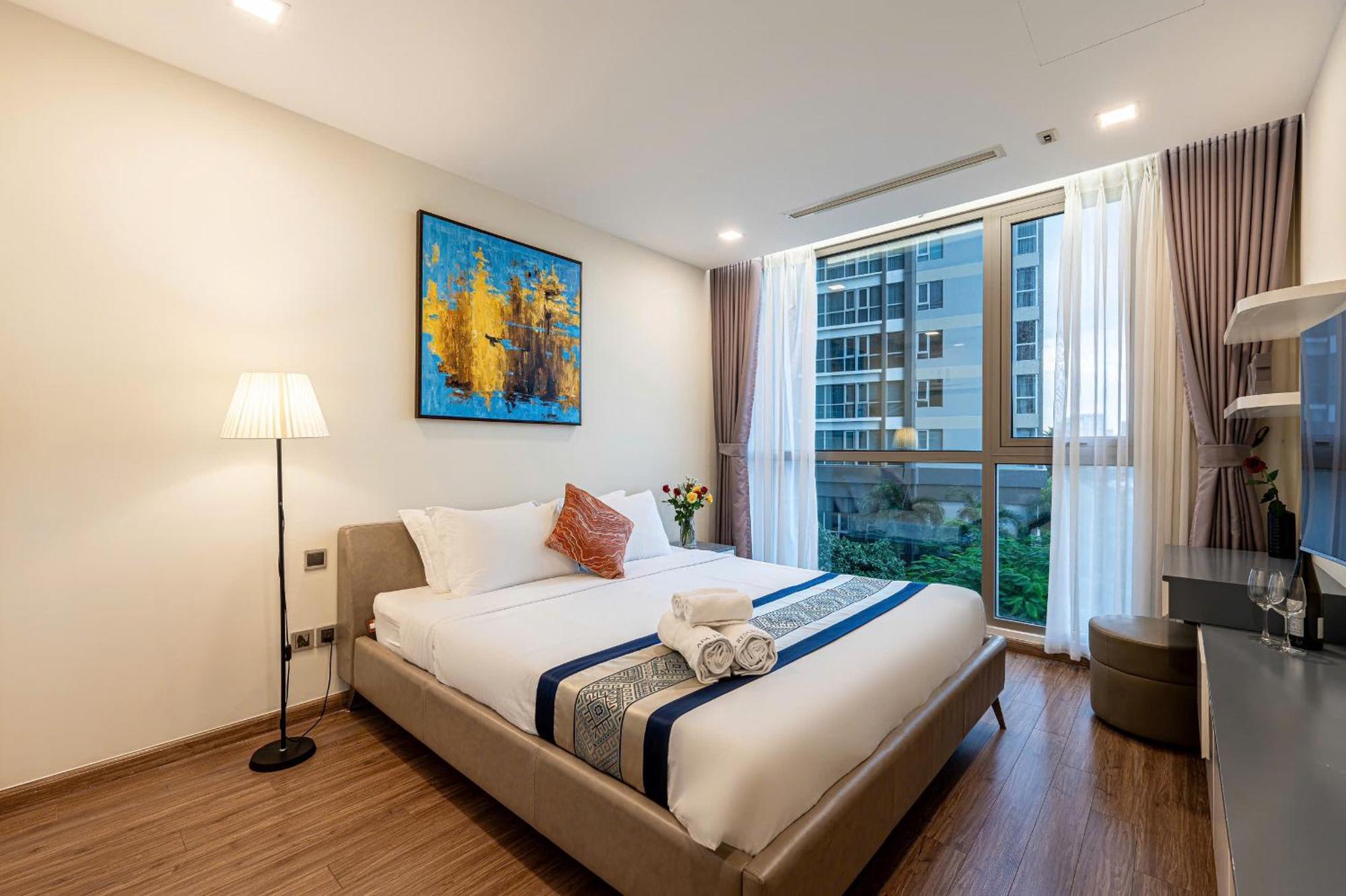 Luxury Apartment At Vinhomes Central Park Ho Či Minovo Město Exteriér fotografie