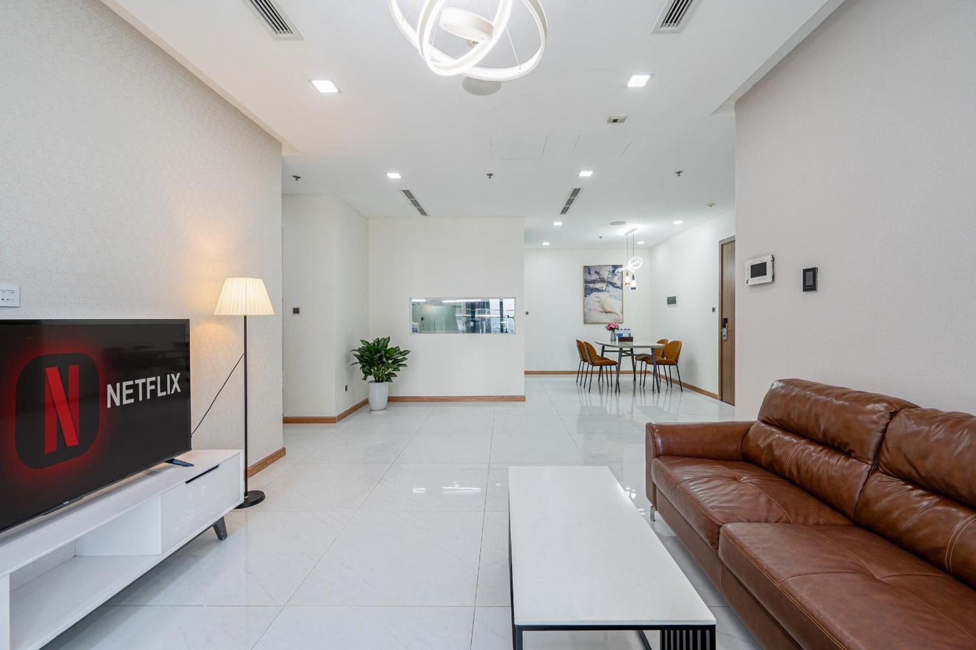 Luxury Apartment At Vinhomes Central Park Ho Či Minovo Město Exteriér fotografie