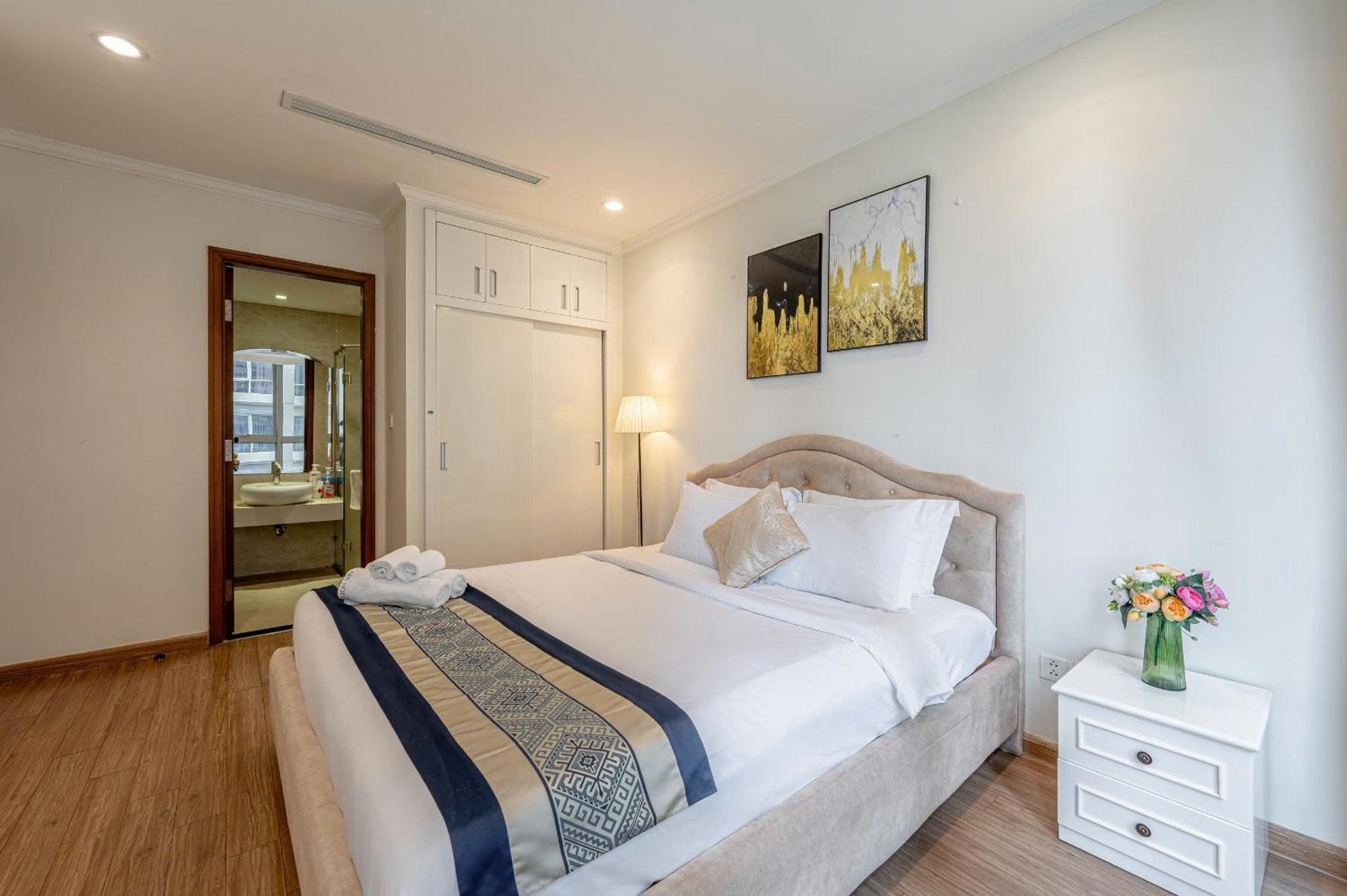 Luxury Apartment At Vinhomes Central Park Ho Či Minovo Město Exteriér fotografie