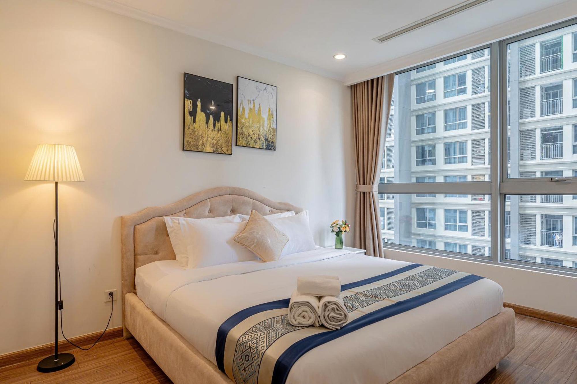 Luxury Apartment At Vinhomes Central Park Ho Či Minovo Město Exteriér fotografie