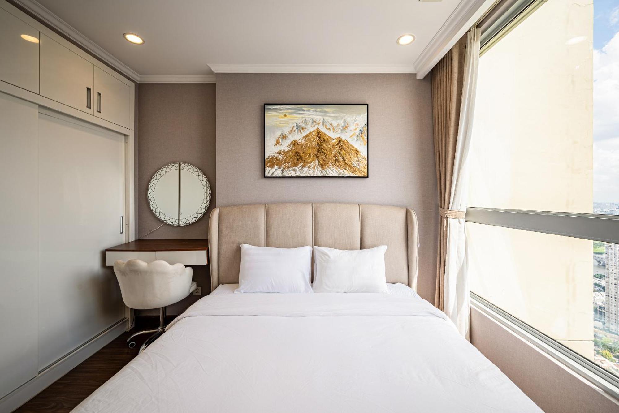 Luxury Apartment At Vinhomes Central Park Ho Či Minovo Město Exteriér fotografie