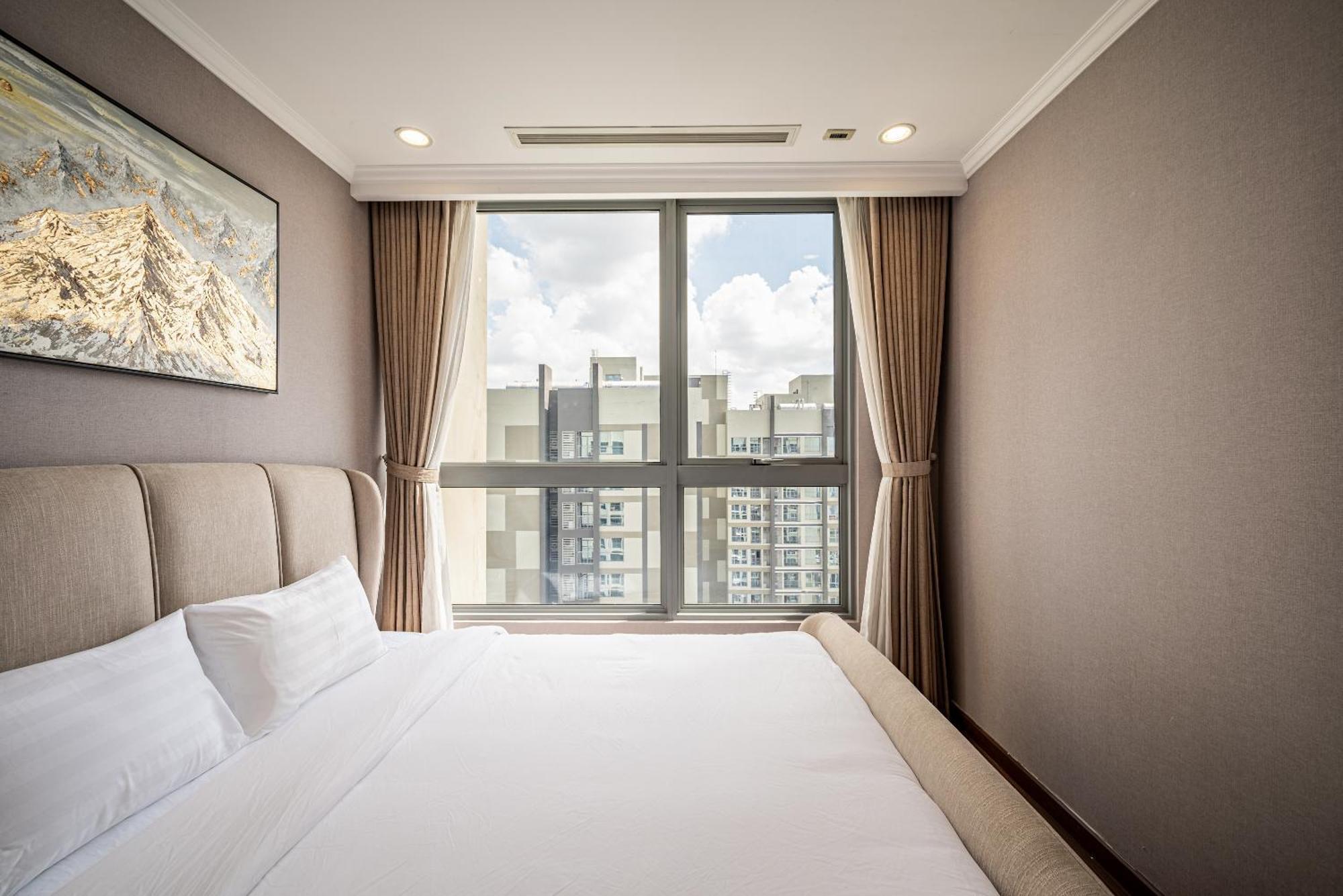 Luxury Apartment At Vinhomes Central Park Ho Či Minovo Město Exteriér fotografie