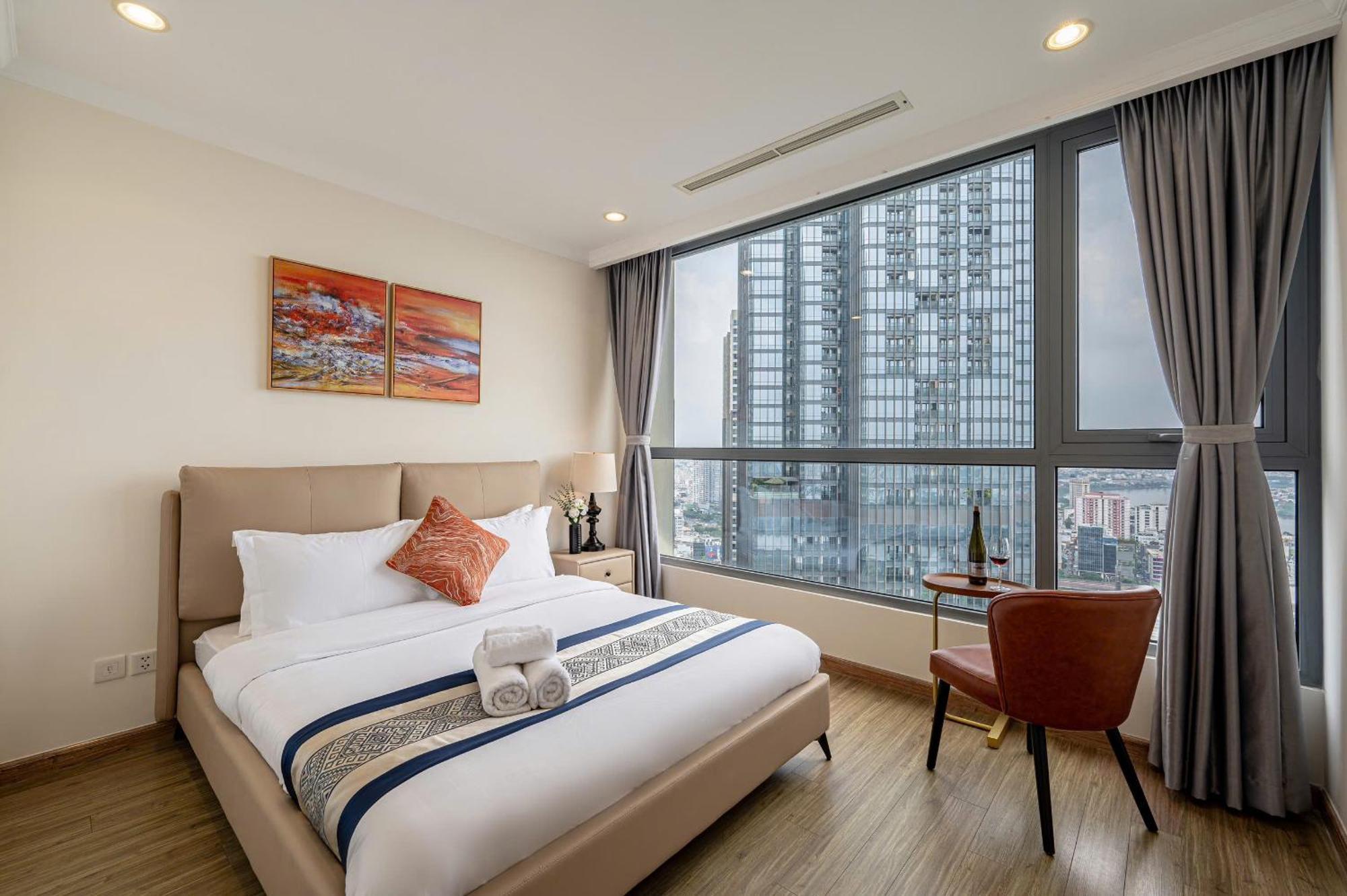 Luxury Apartment At Vinhomes Central Park Ho Či Minovo Město Exteriér fotografie