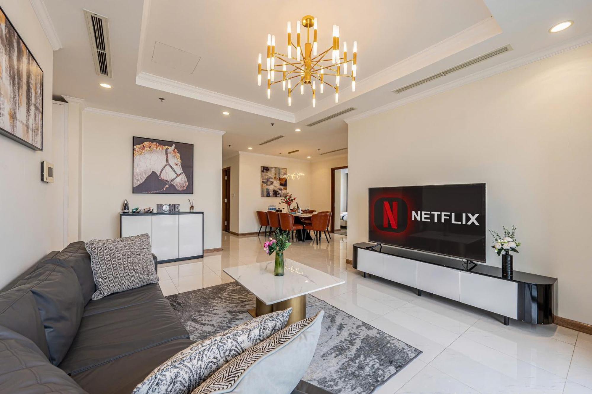 Luxury Apartment At Vinhomes Central Park Ho Či Minovo Město Exteriér fotografie